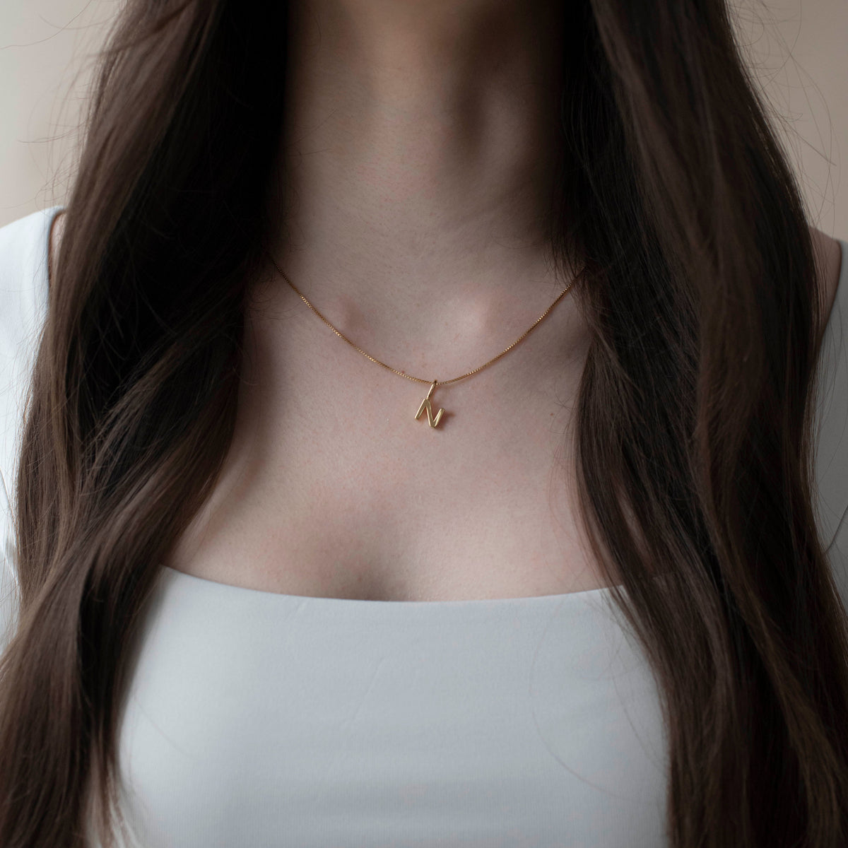 NOTABLE LETTER CHARM - N