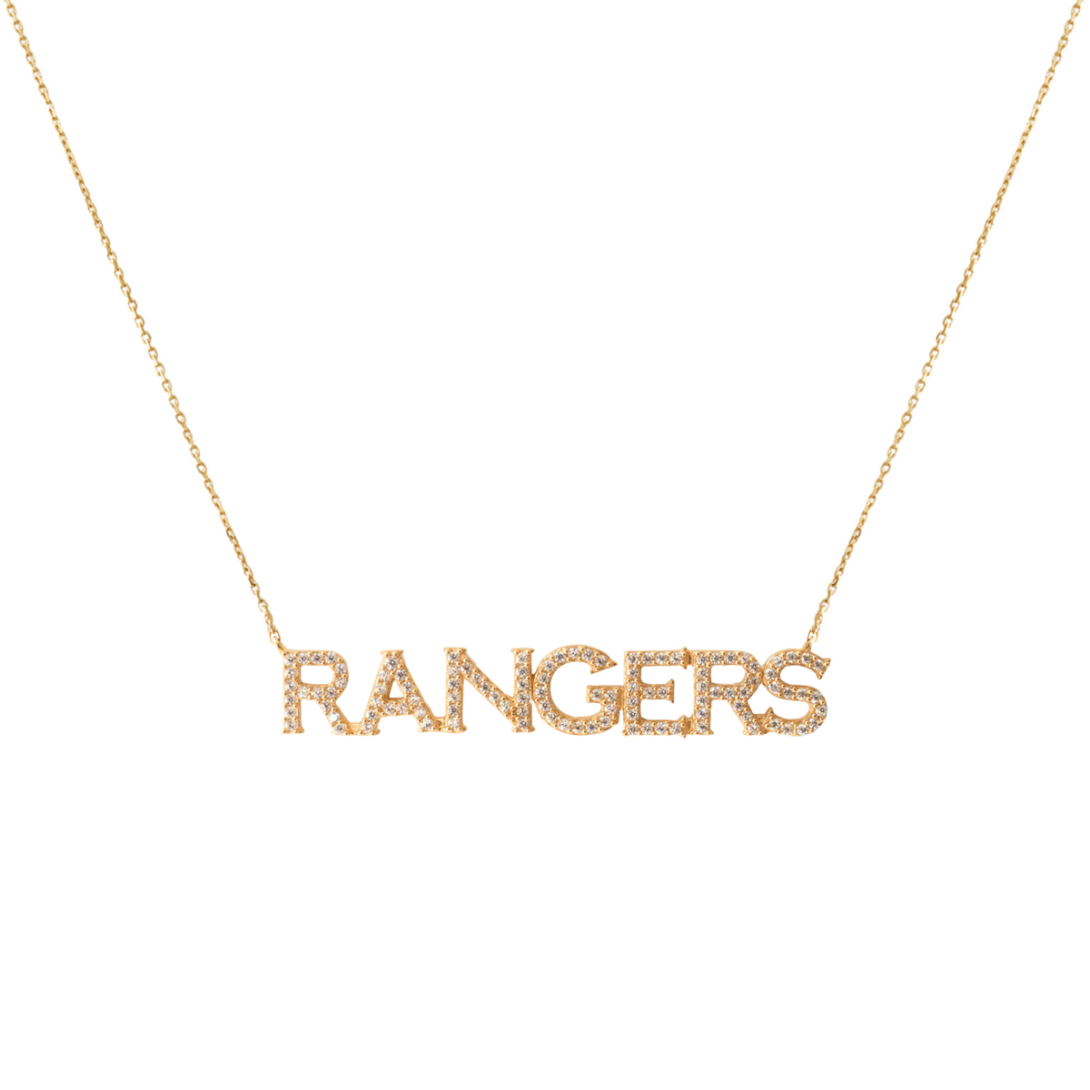 New York Rangers Pave Necklace