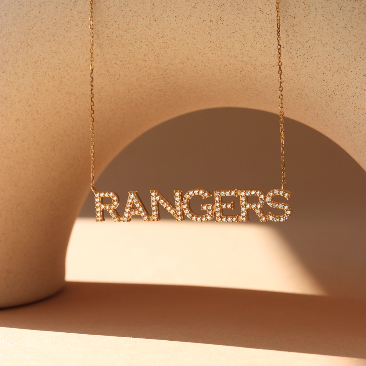New York Rangers Pave Necklace