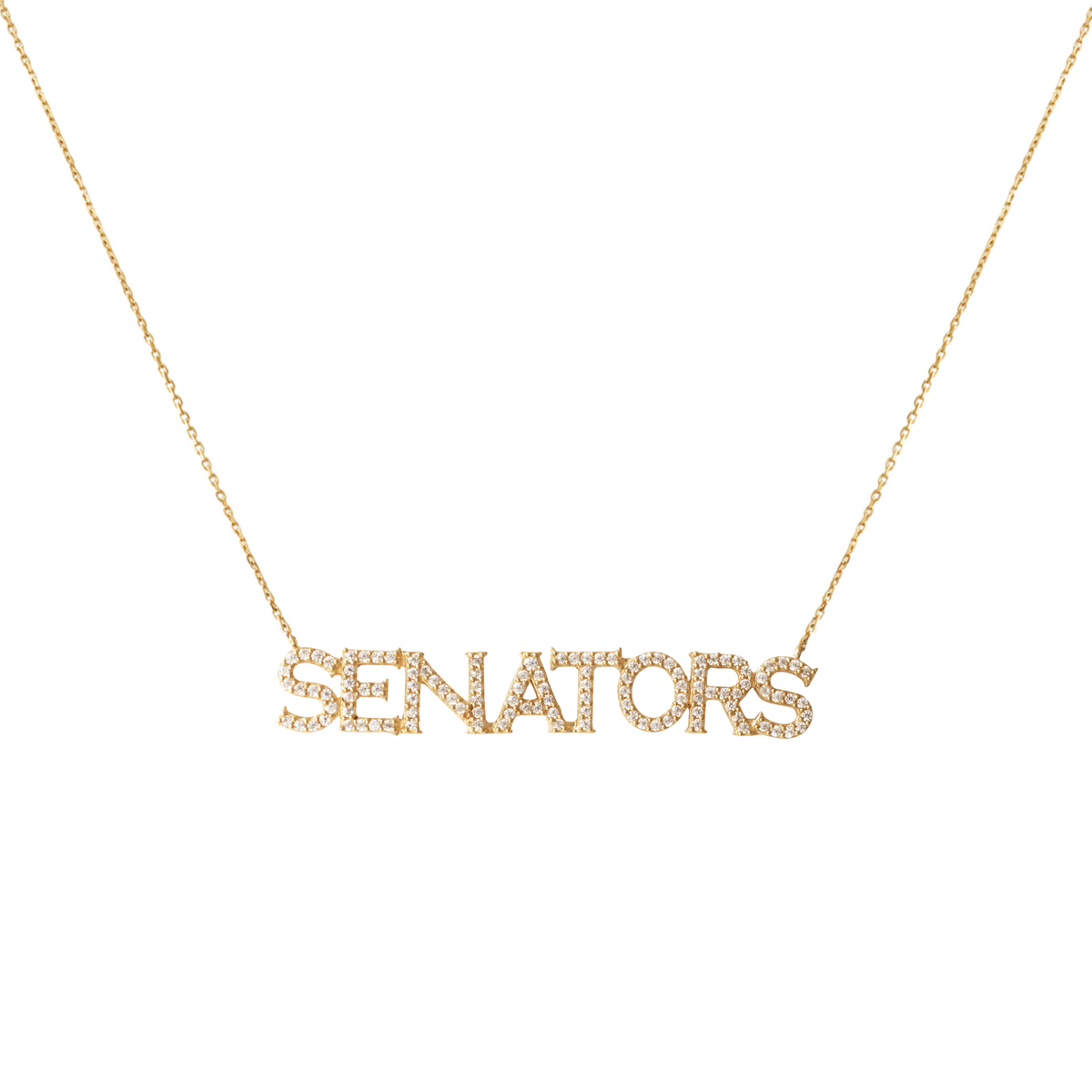 Ottawa Senators Pave Necklace