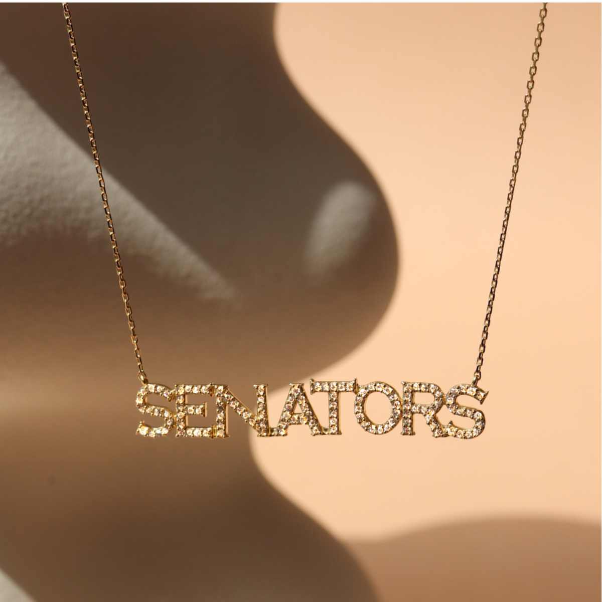 Ottawa Senators Pave Necklace