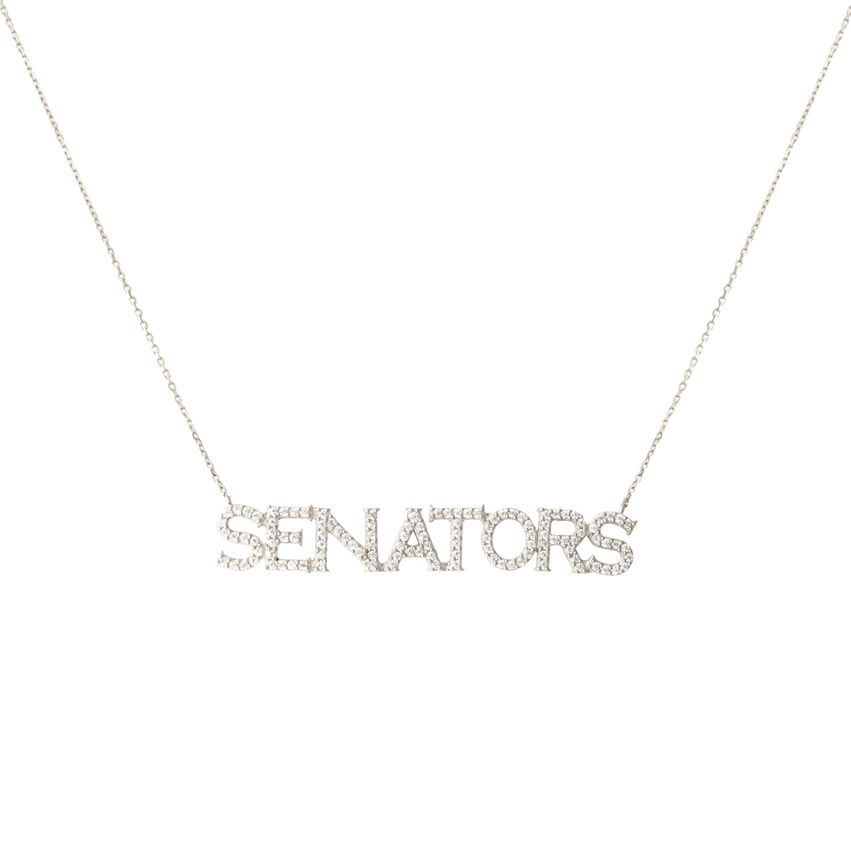 Ottawa Senators Pave Necklace