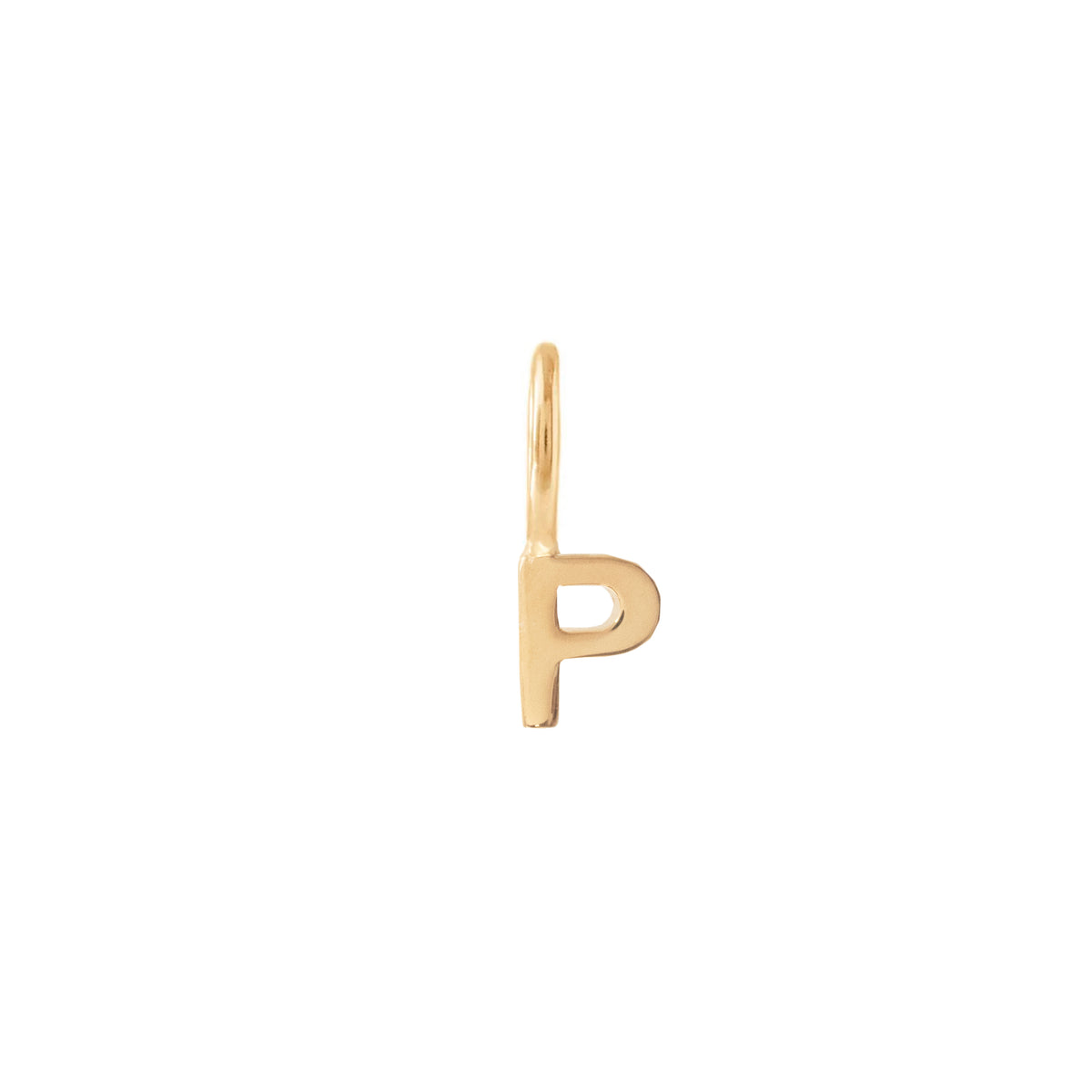 NOTABLE LETTER CHARM - P