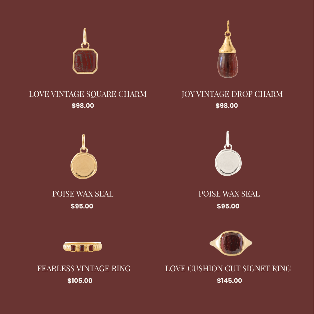 Plan Your Buy Sedona Jasper Charms And Rings