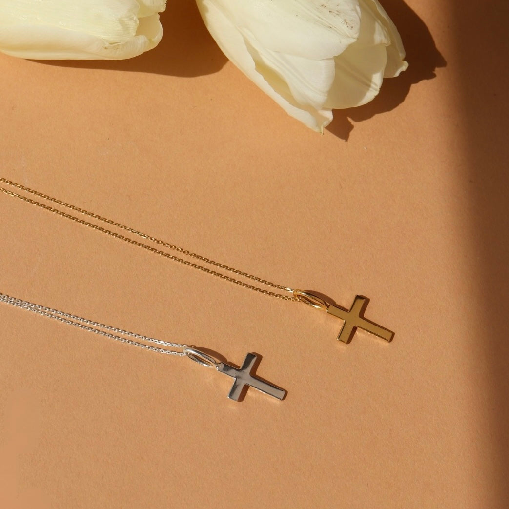 Poise Cross Necklace