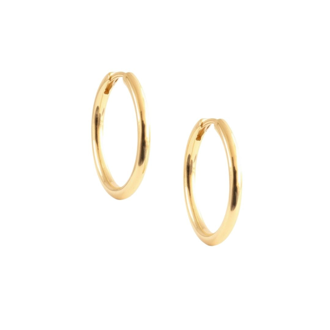 Poise Huggie Cylinder Hoops