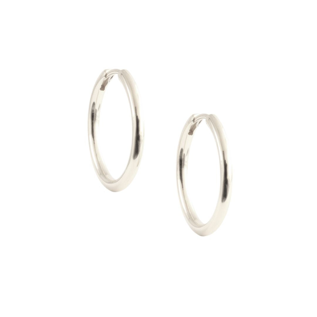 Poise Huggie Cylinder Hoops