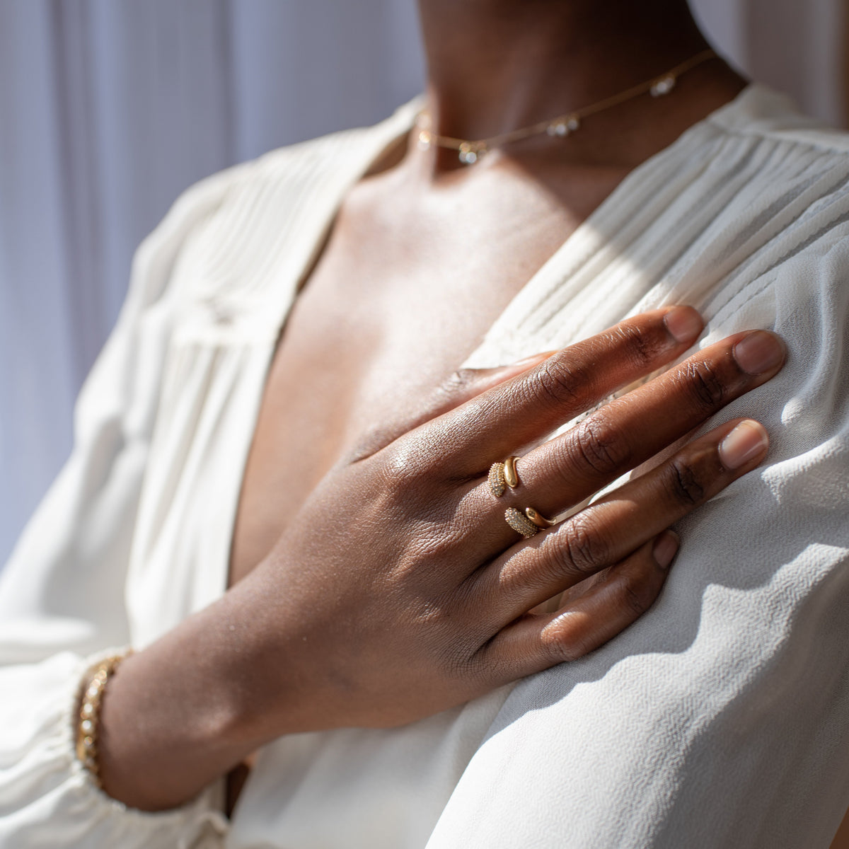 Poise Open Ring