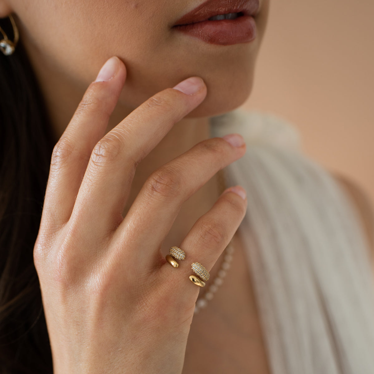 Poise Open Ring