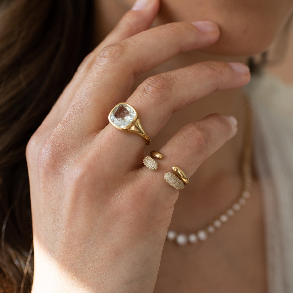 Poise Open Ring