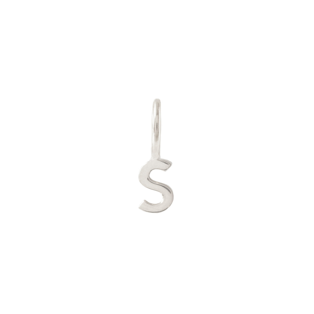 NOTABLE LETTER CHARM - S