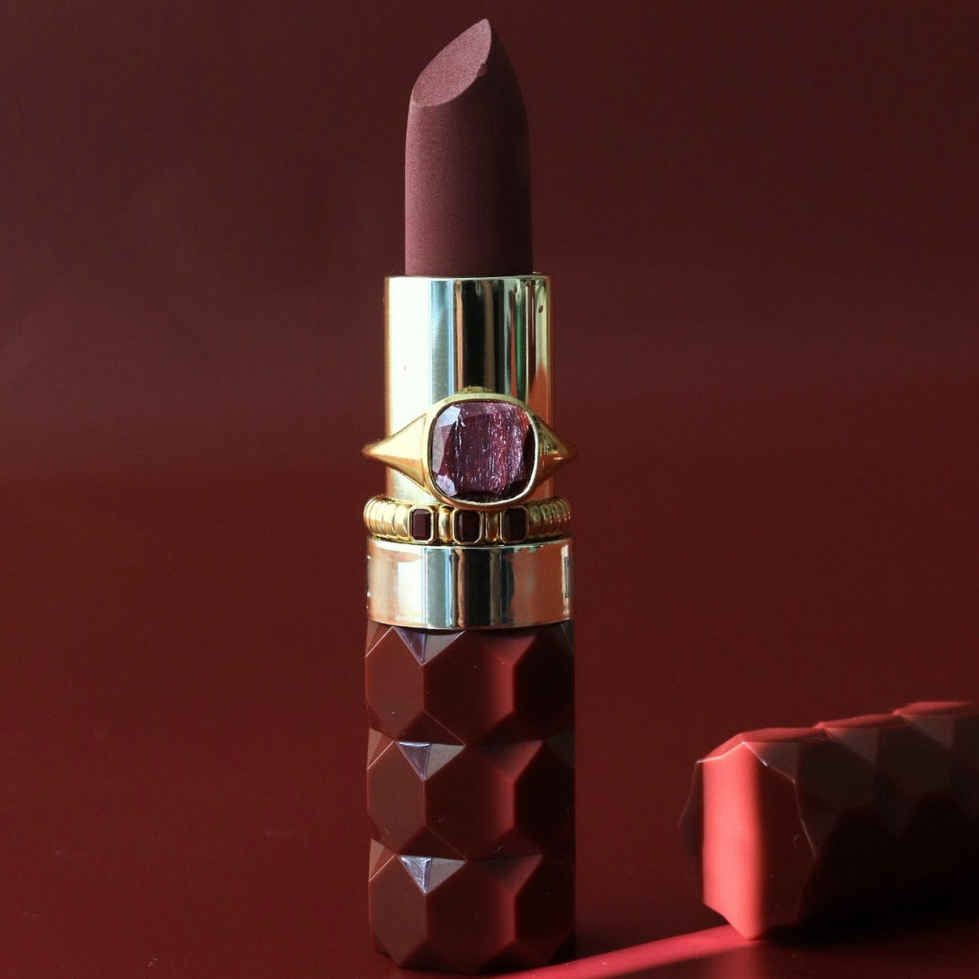 Sedona Red Jasper Rings Stacked