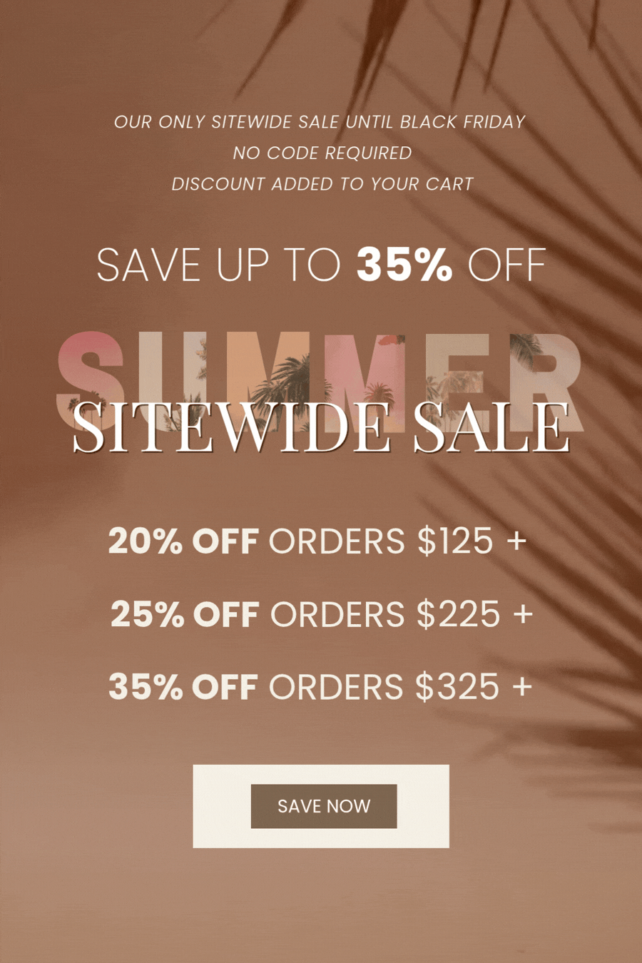 Summer Sitewide Sale Mobile