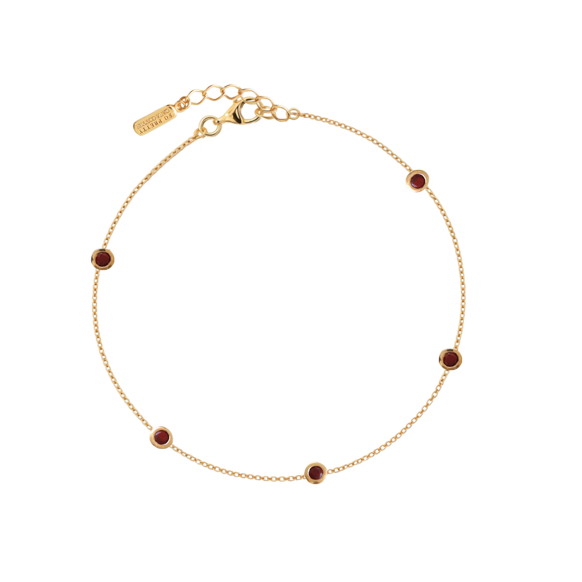 Tiny Love Bracelet - Sedona Red Jasper