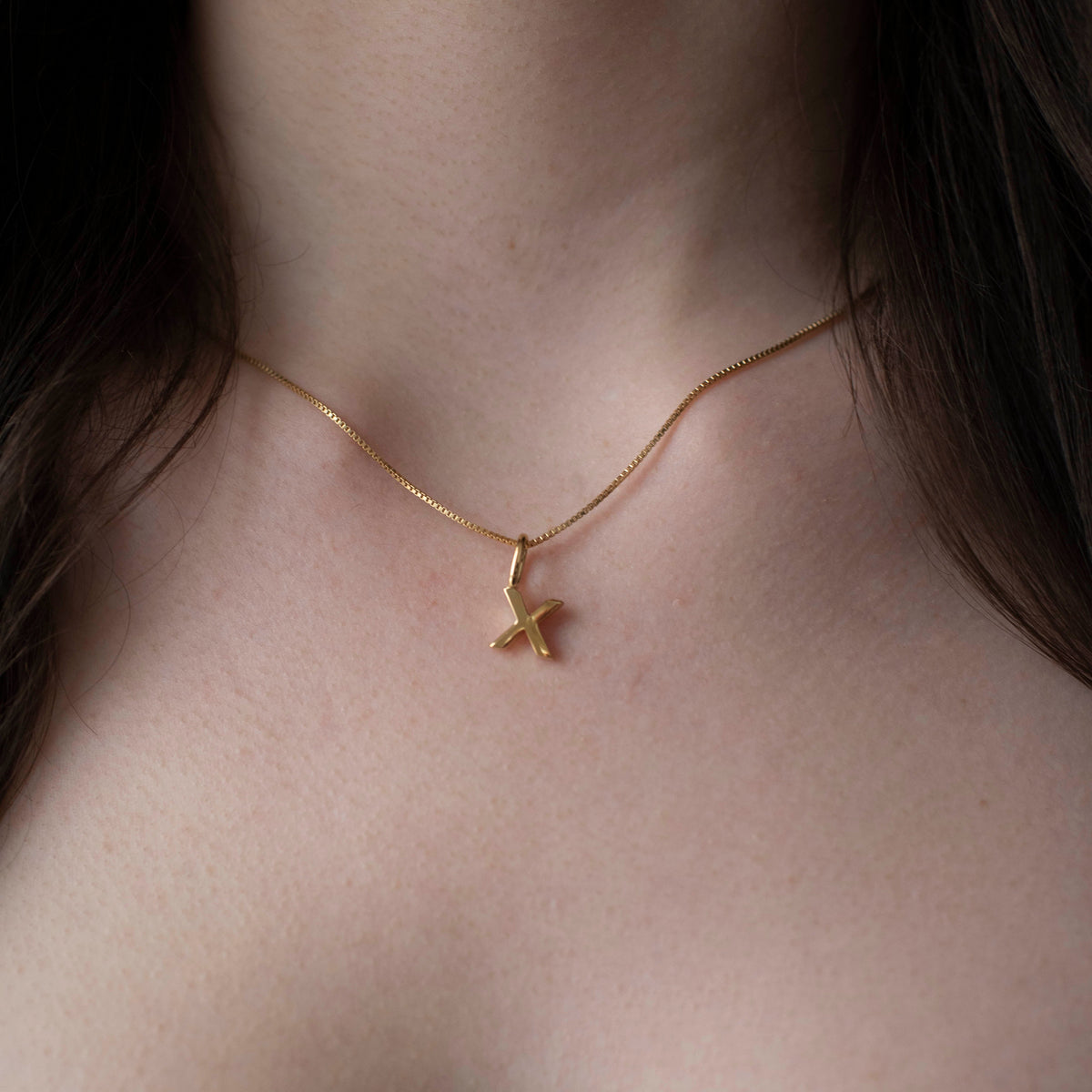 NOTABLE LETTER CHARM - X