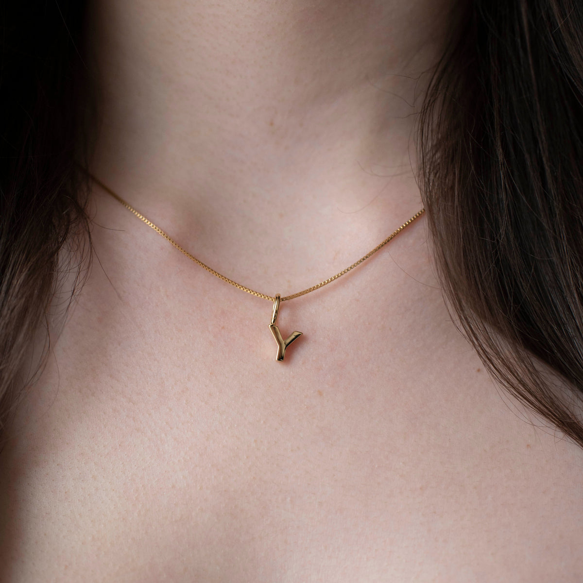 NOTABLE LETTER CHARM - Y