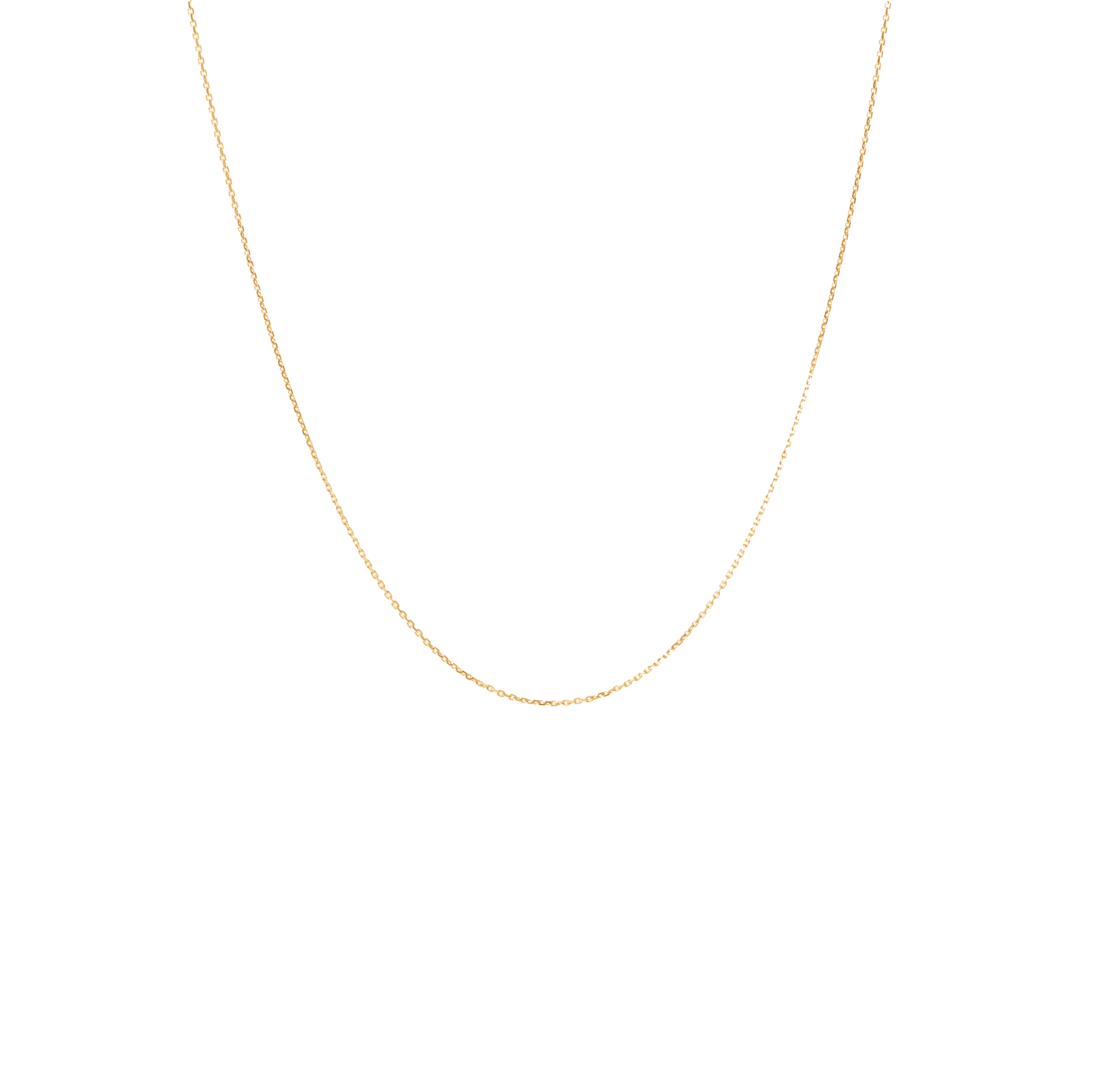 CHARMING 16 - 20" DIAMOND CUT NECKLACE - GOLD - SO PRETTY CARA COTTER