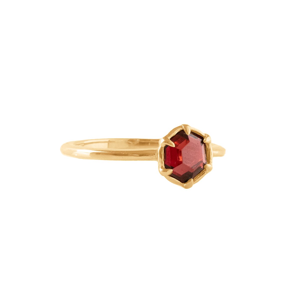 DAY 2: GRACE RING - GARNET &amp; GOLD - SO PRETTY CARA COTTER