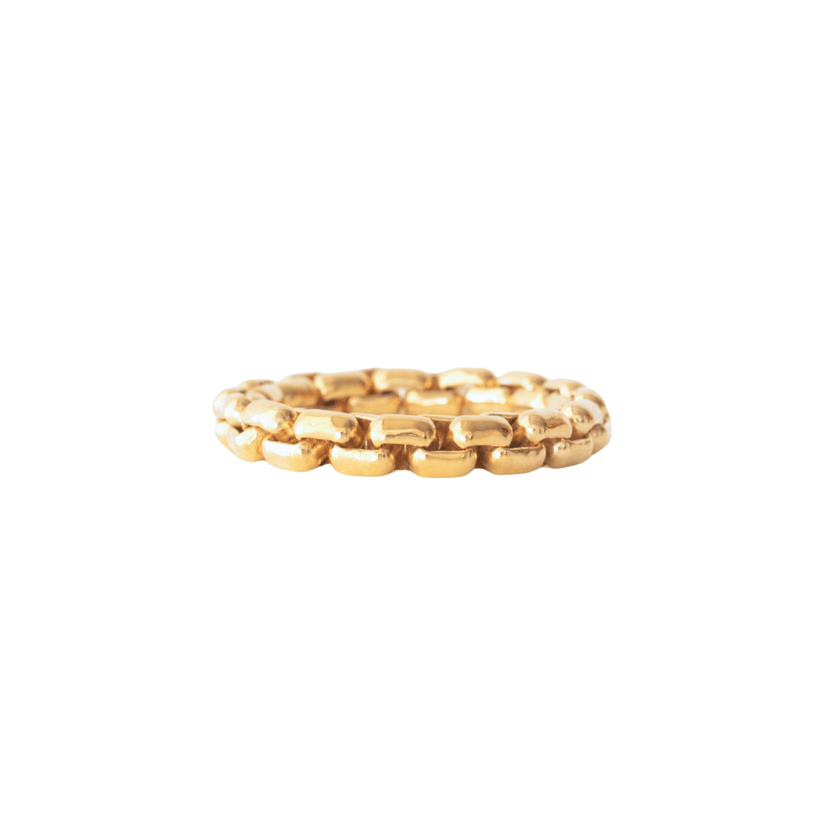 Fearless Flexible Box Chain Ring - SO PRETTY CARA COTTER