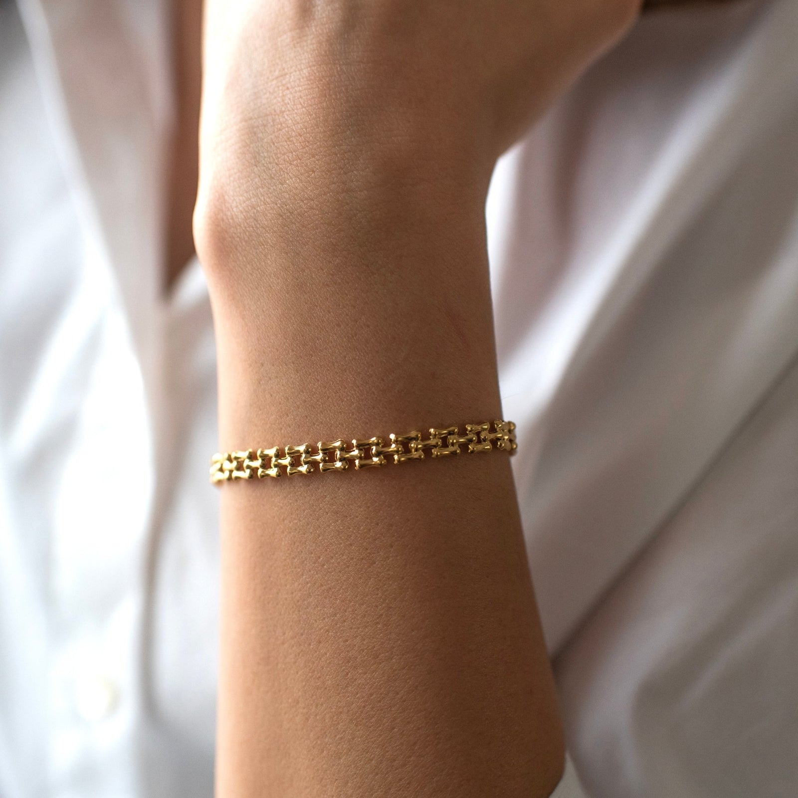 Fearless Panther Chain Bracelet - SO PRETTY CARA COTTER