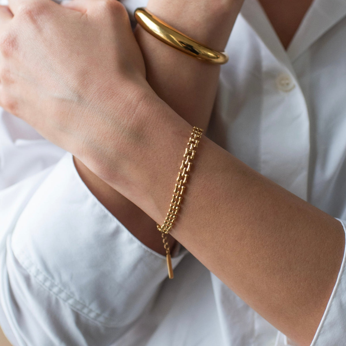 Fearless Panther Chain Bracelet - SO PRETTY CARA COTTER