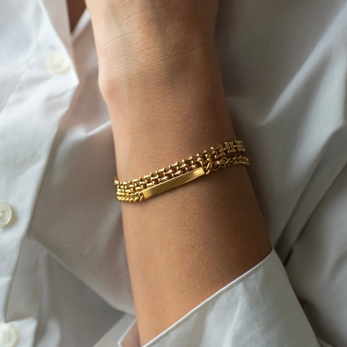 Fearless Panther Chain Bracelet - SO PRETTY CARA COTTER