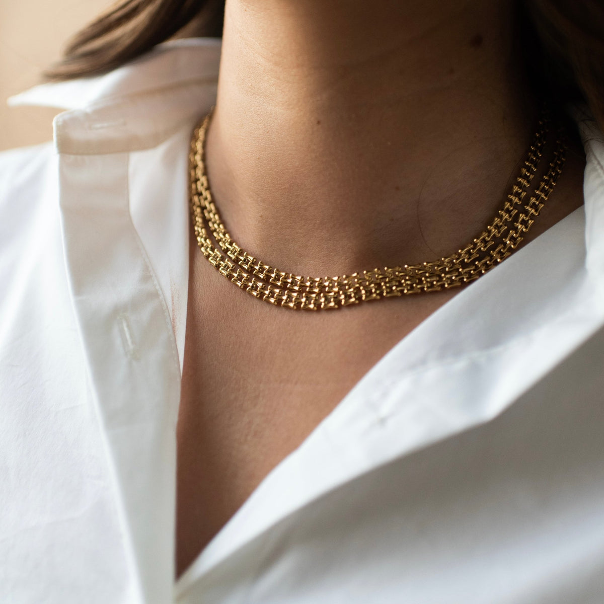 Fearless Panther Chain Necklace - SO PRETTY CARA COTTER