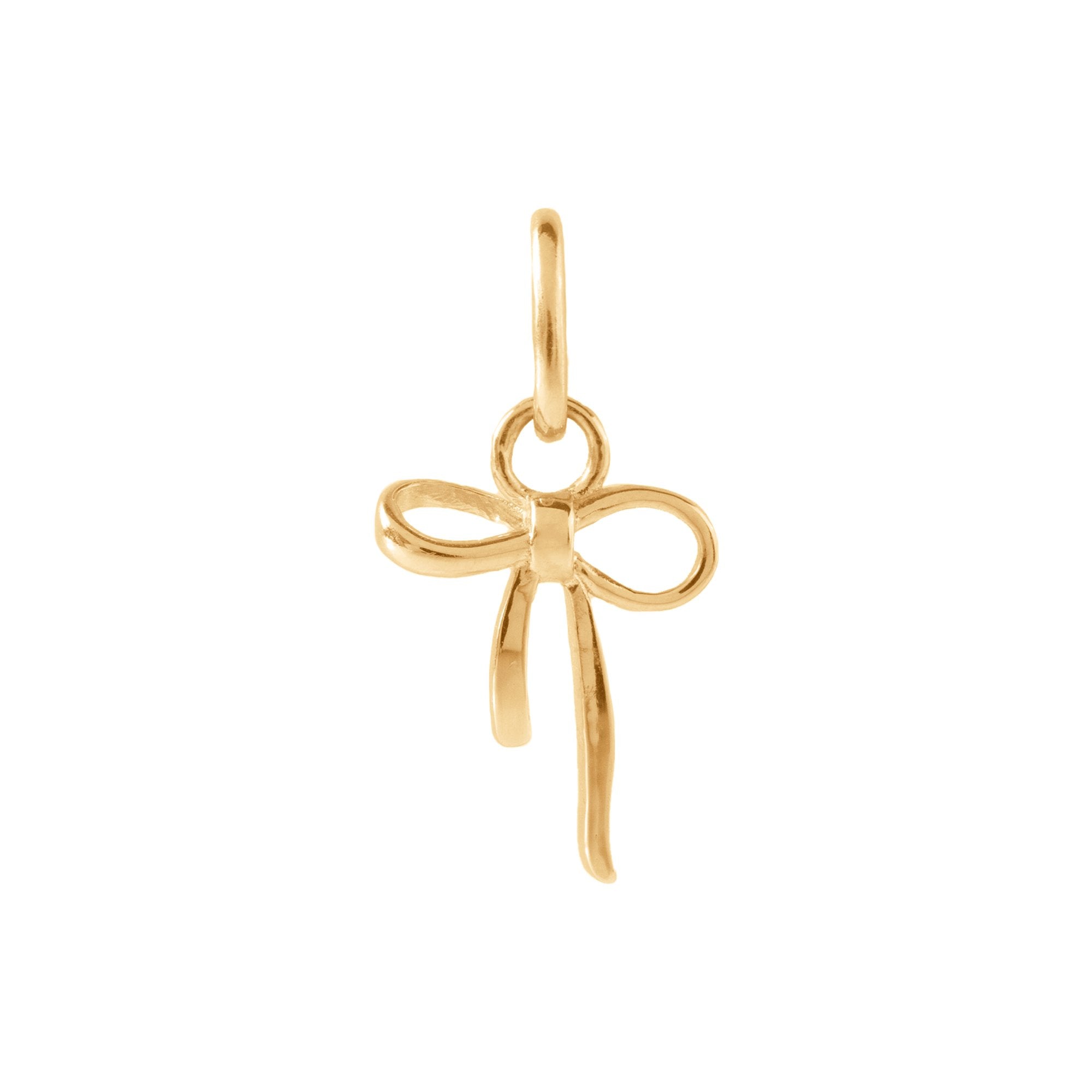 FRAICHE BOW CHARM - GOLD - SO PRETTY CARA COTTER