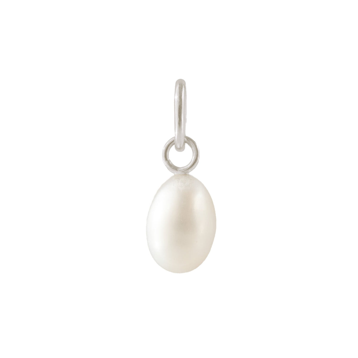 FRAICHE HELEN BAROQUE PEARL CHARM - SILVER - SO PRETTY CARA COTTER