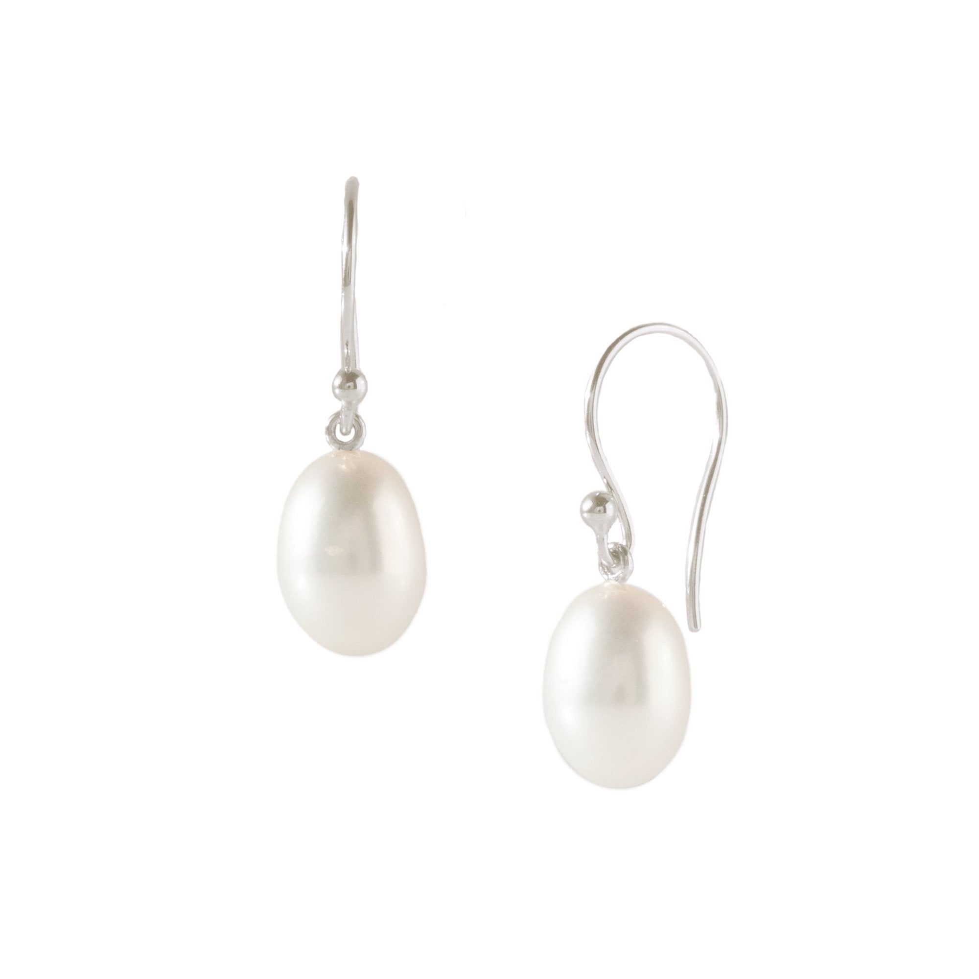 FRAICHE IRENE BAROQUE PEARL EARRINGS - SILVER - SO PRETTY CARA COTTER