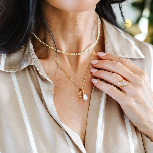 Mini Box Chain FRAICHE MINI BOX CHAIN - GOLD - SO PRETTY CARA COTTER