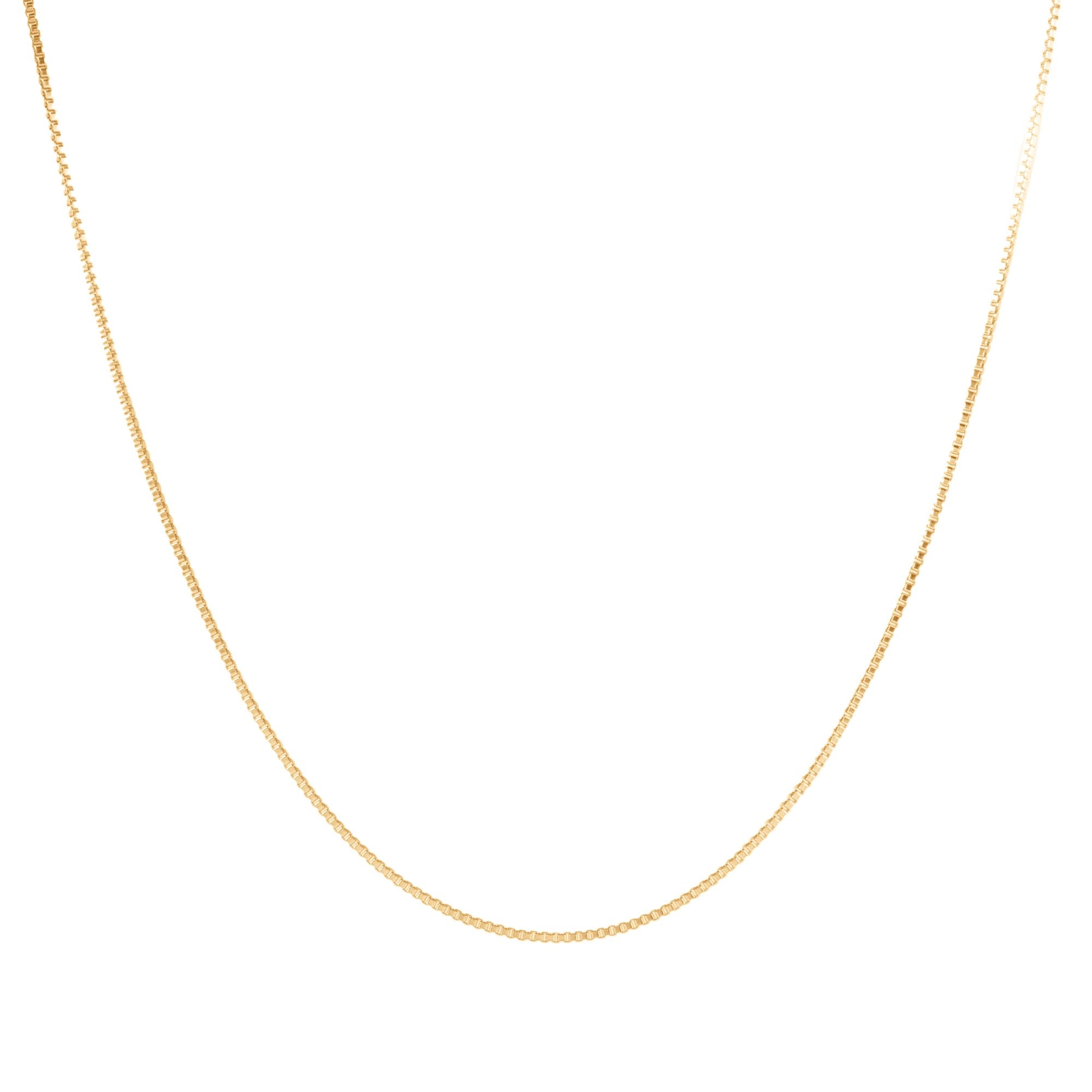 FRAICHE MINI BOX CHAIN - GOLD - SO PRETTY CARA COTTER