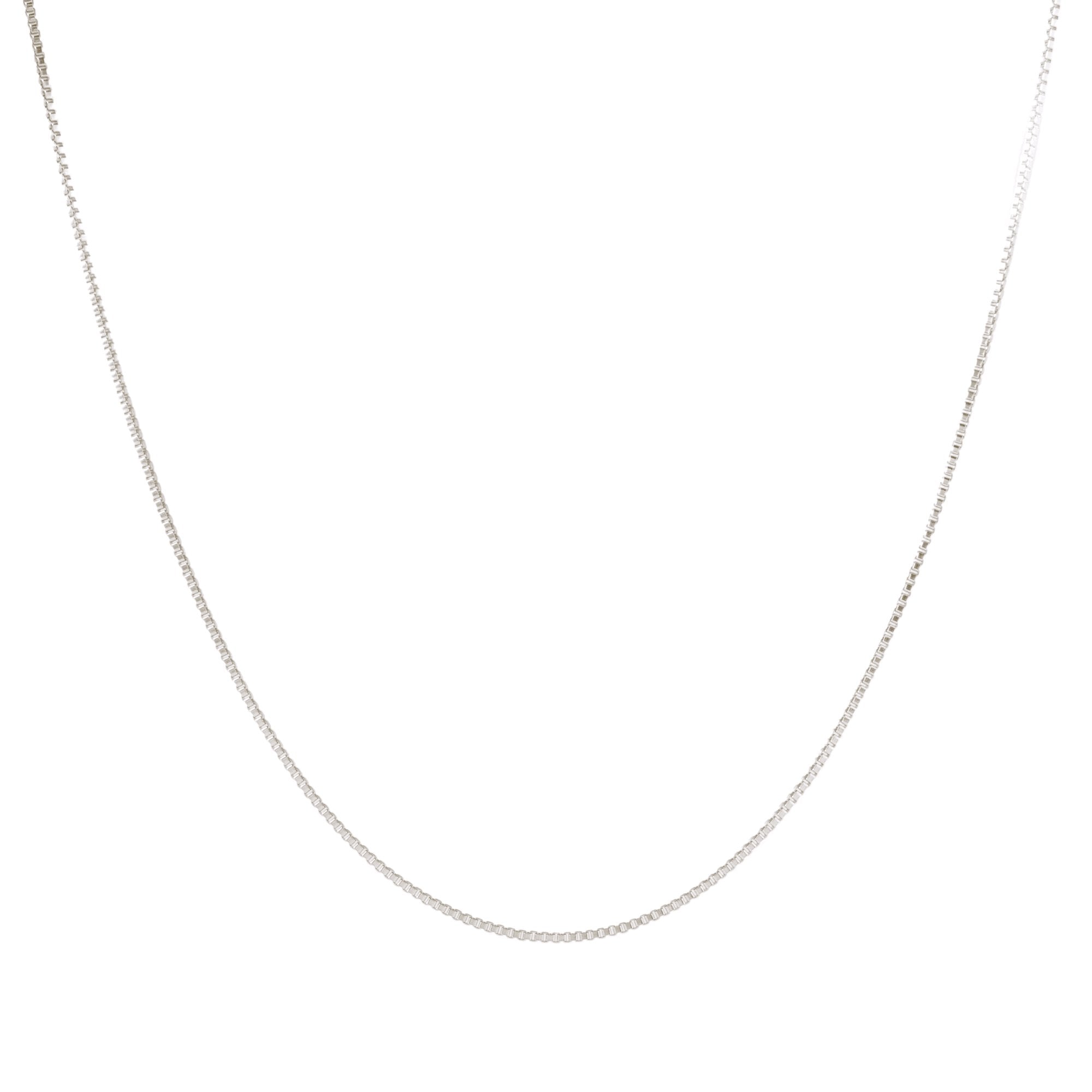 FRAICHE MINI BOX CHAIN - SILVER - SO PRETTY CARA COTTER