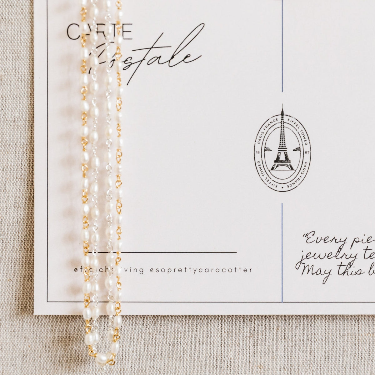 Fraiche Vintage Pearl Beaded Bracelet - SO PRETTY CARA COTTER