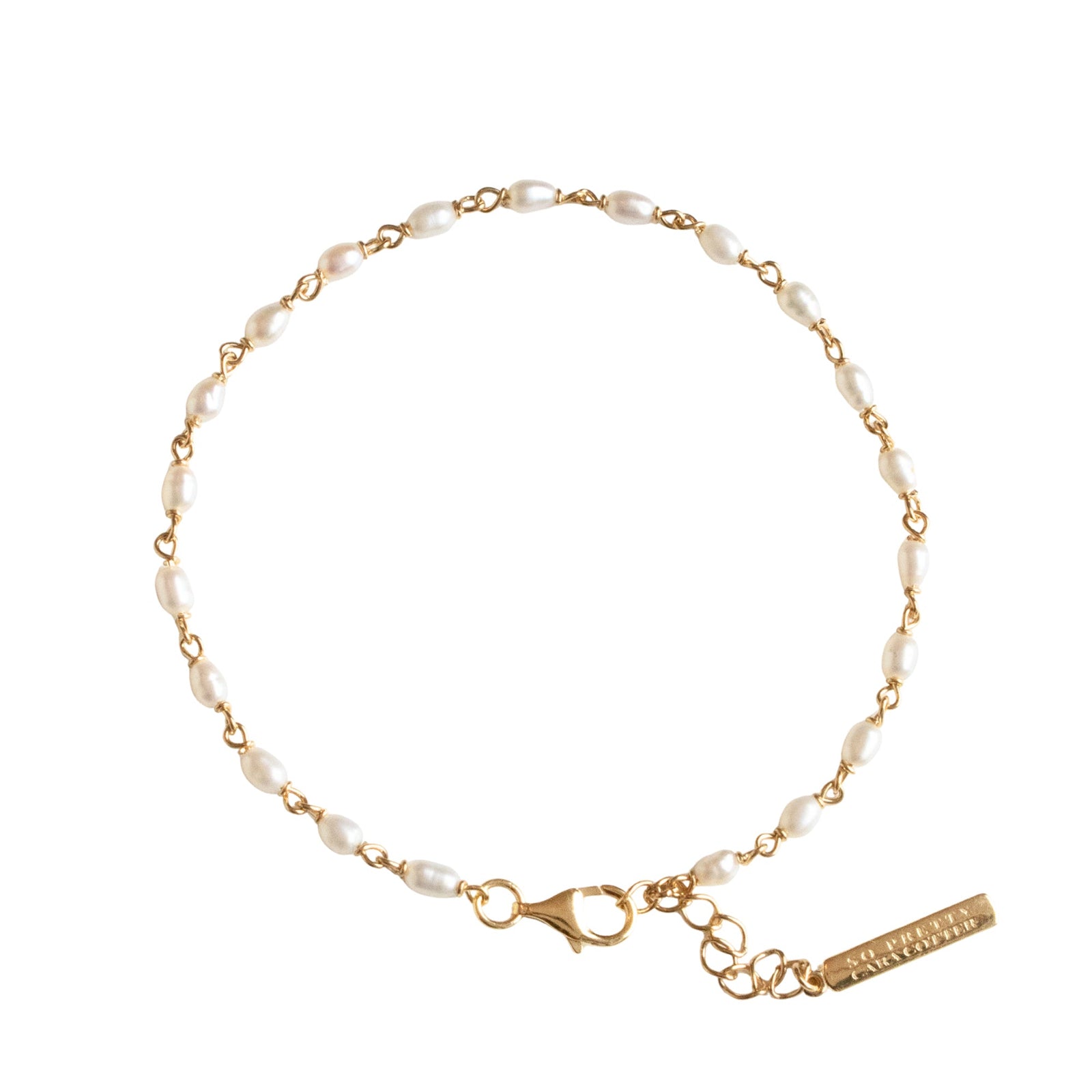 Fraiche Vintage Pearl Beaded Bracelet - SO PRETTY CARA COTTER