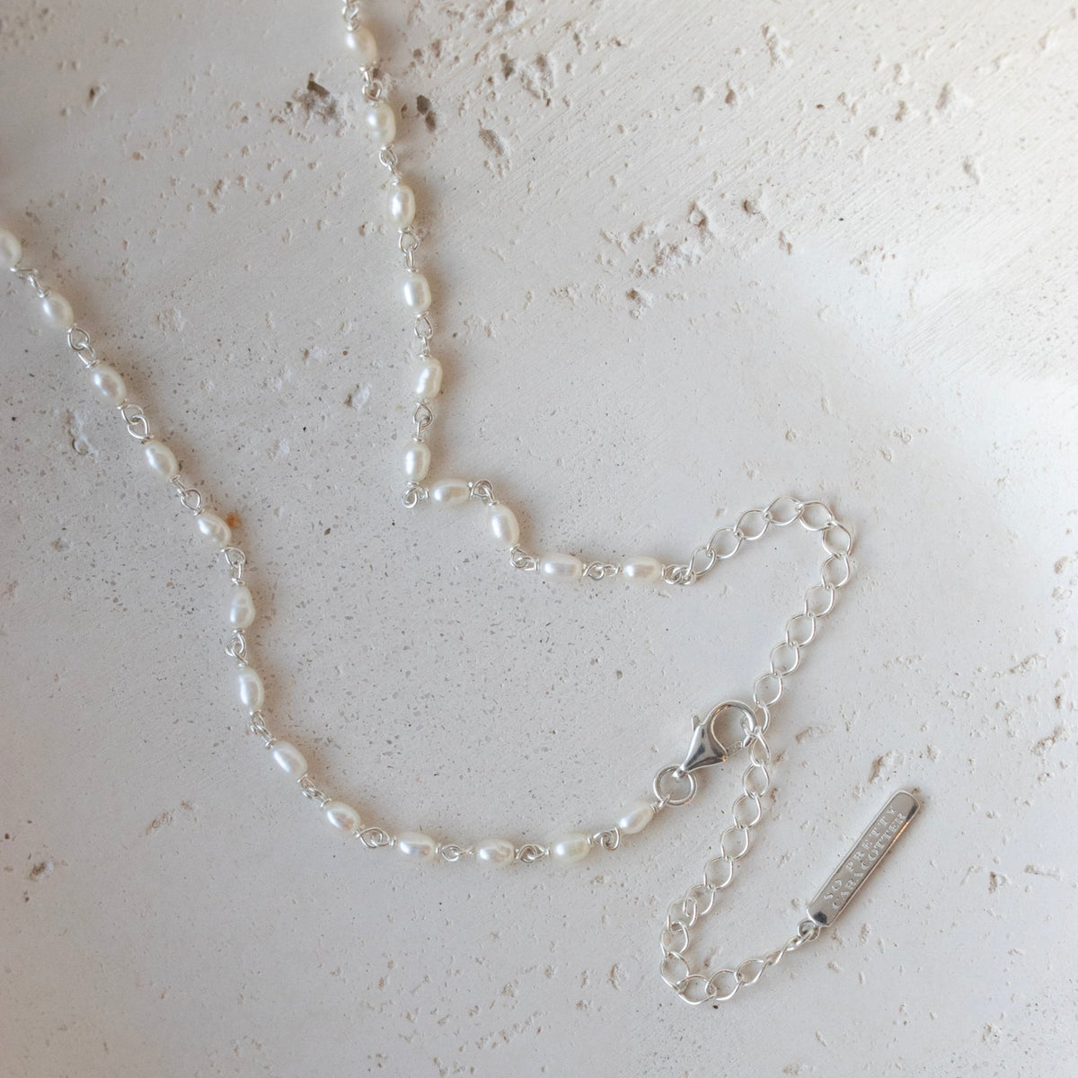 Fraiche Vintage Pearl Beaded Necklace - SO PRETTY CARA COTTER