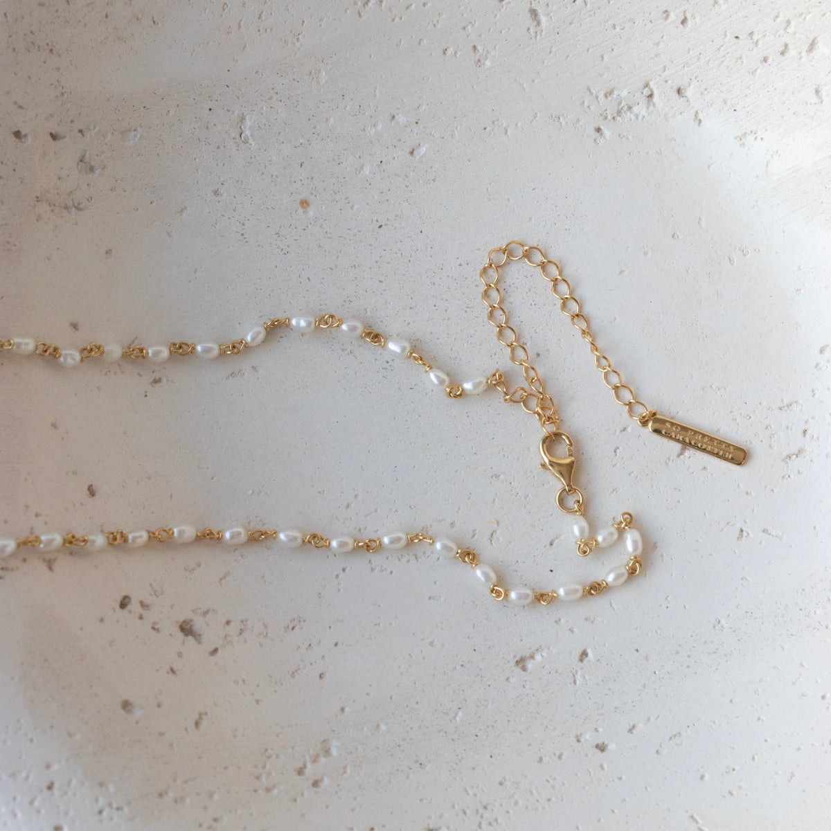 Fraiche Vintage Pearl Beaded Necklace - SO PRETTY CARA COTTER
