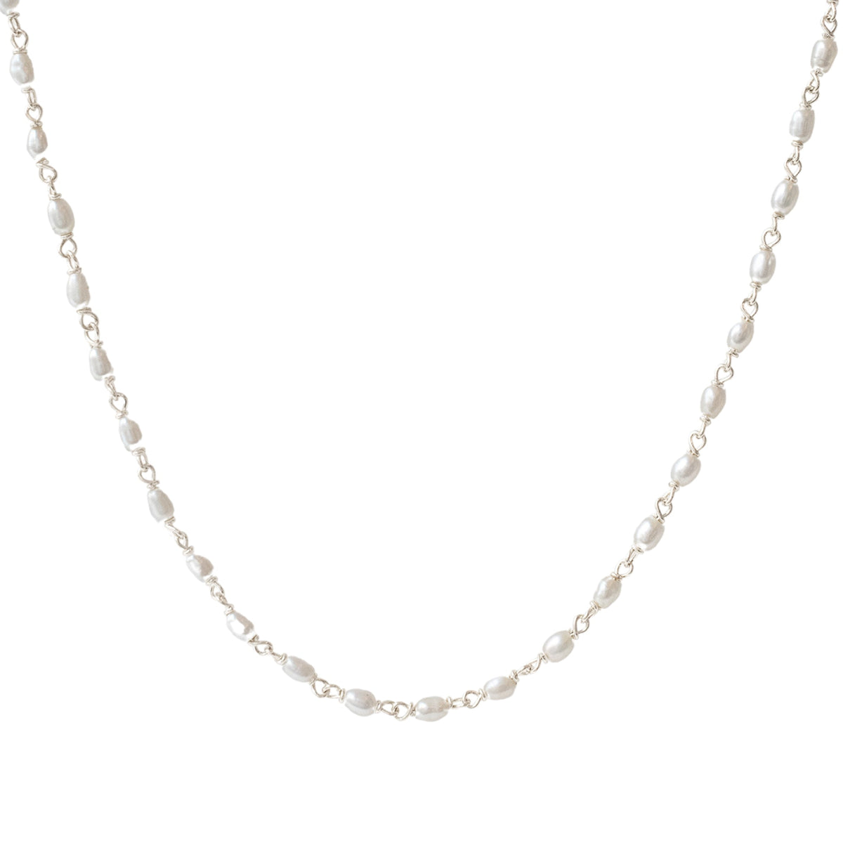 Fraiche Vintage Pearl Beaded Necklace - SO PRETTY CARA COTTER