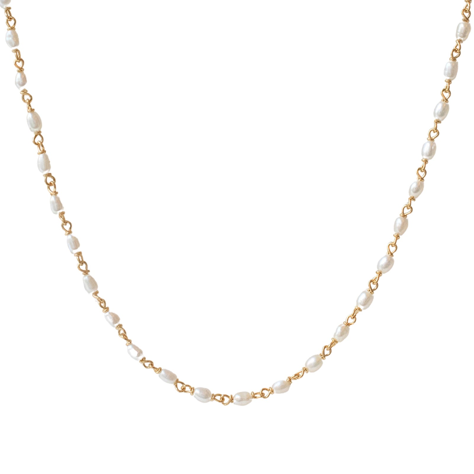 Fraiche Vintage Pearl Beaded Necklace - SO PRETTY CARA COTTER