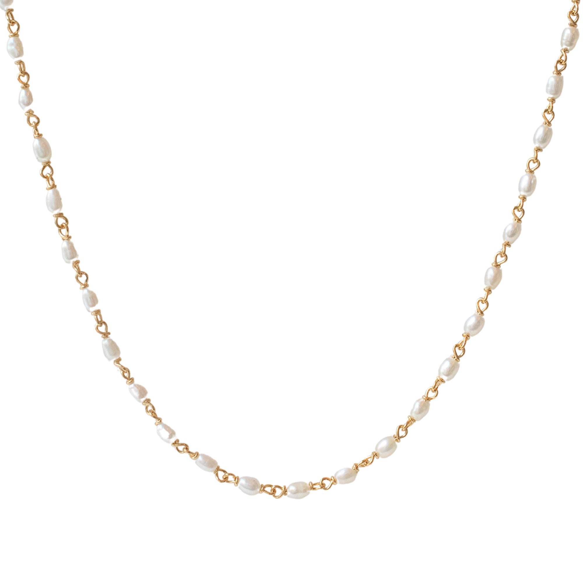 Fraiche Vintage Pearl Beaded Necklace - SO PRETTY CARA COTTER