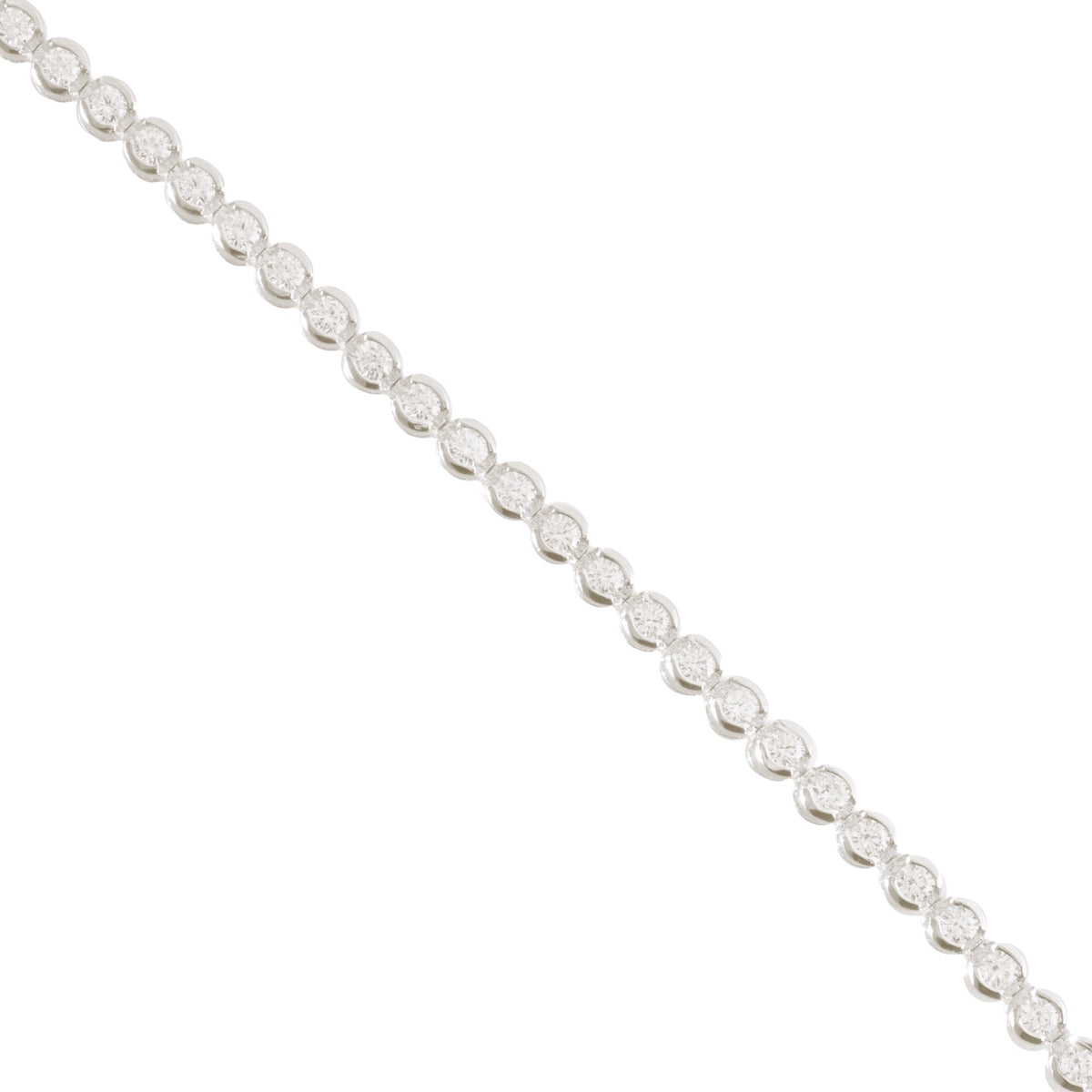 Fraiche Vintage Tennis Bracelet - Cubic Zirconia & Gold