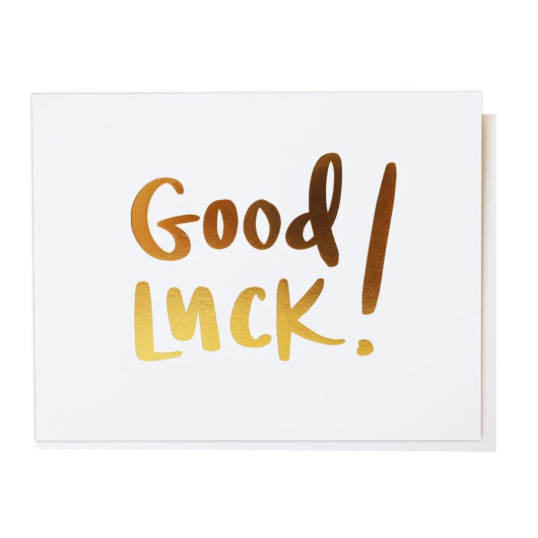 GOOD LUCK GREETING CARD - SO PRETTY CARA COTTER