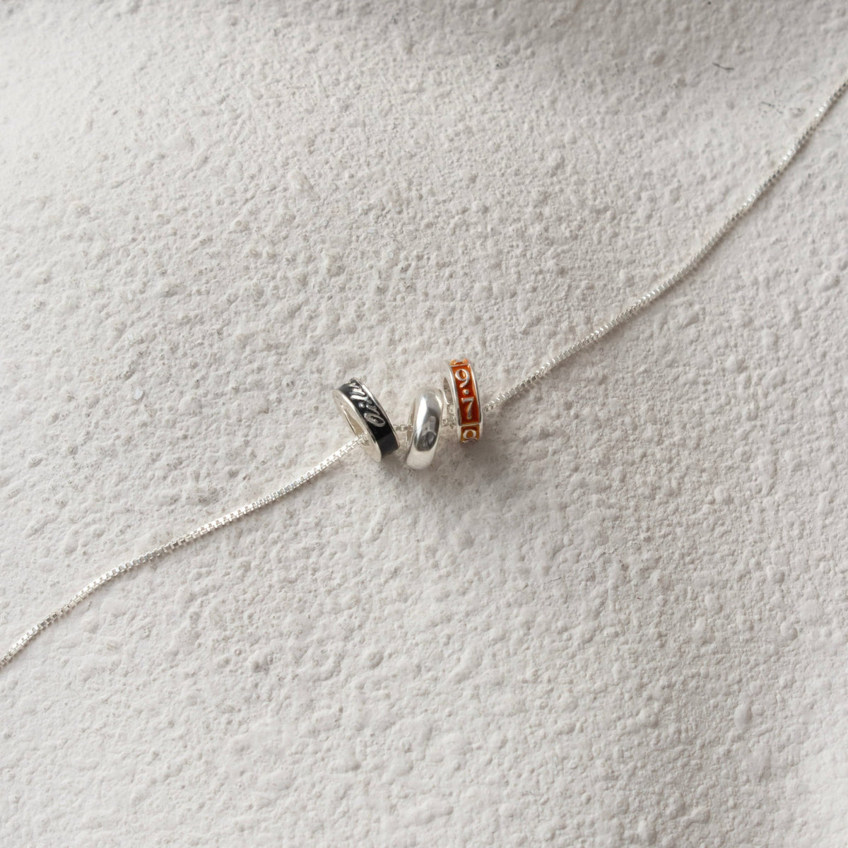 “I Love My Edmonton Oilers” Ring Charm Necklace - SO PRETTY CARA COTTER