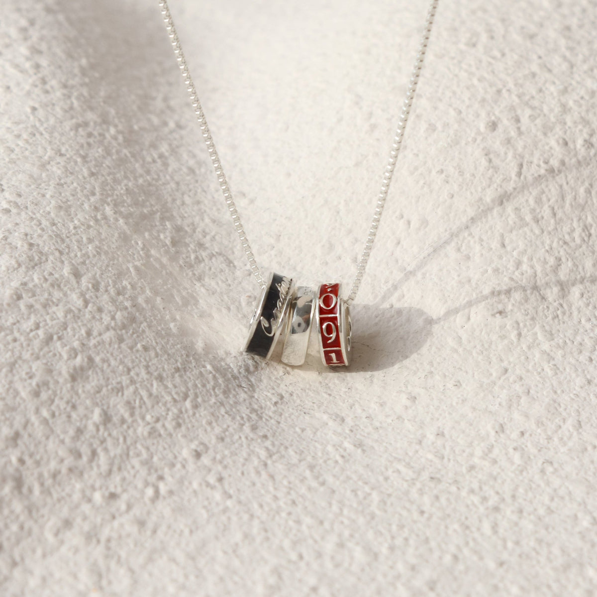 “I Love My Montréal Canadiens” Ring Charm Necklace - SO PRETTY CARA COTTER