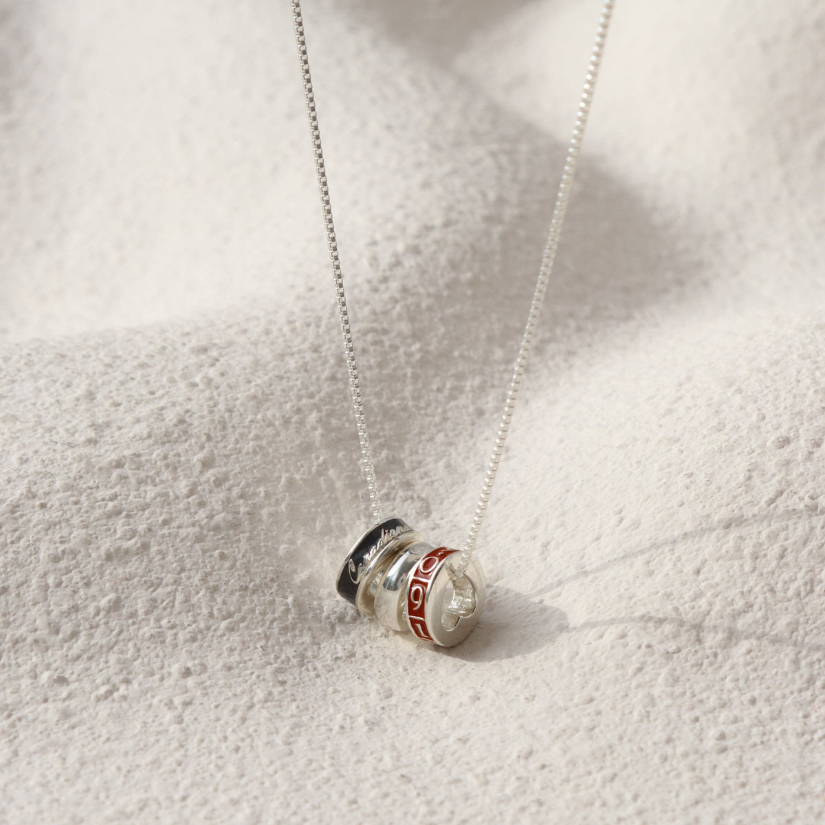 “I Love My Montréal Canadiens” Ring Charm Necklace - SO PRETTY CARA COTTER