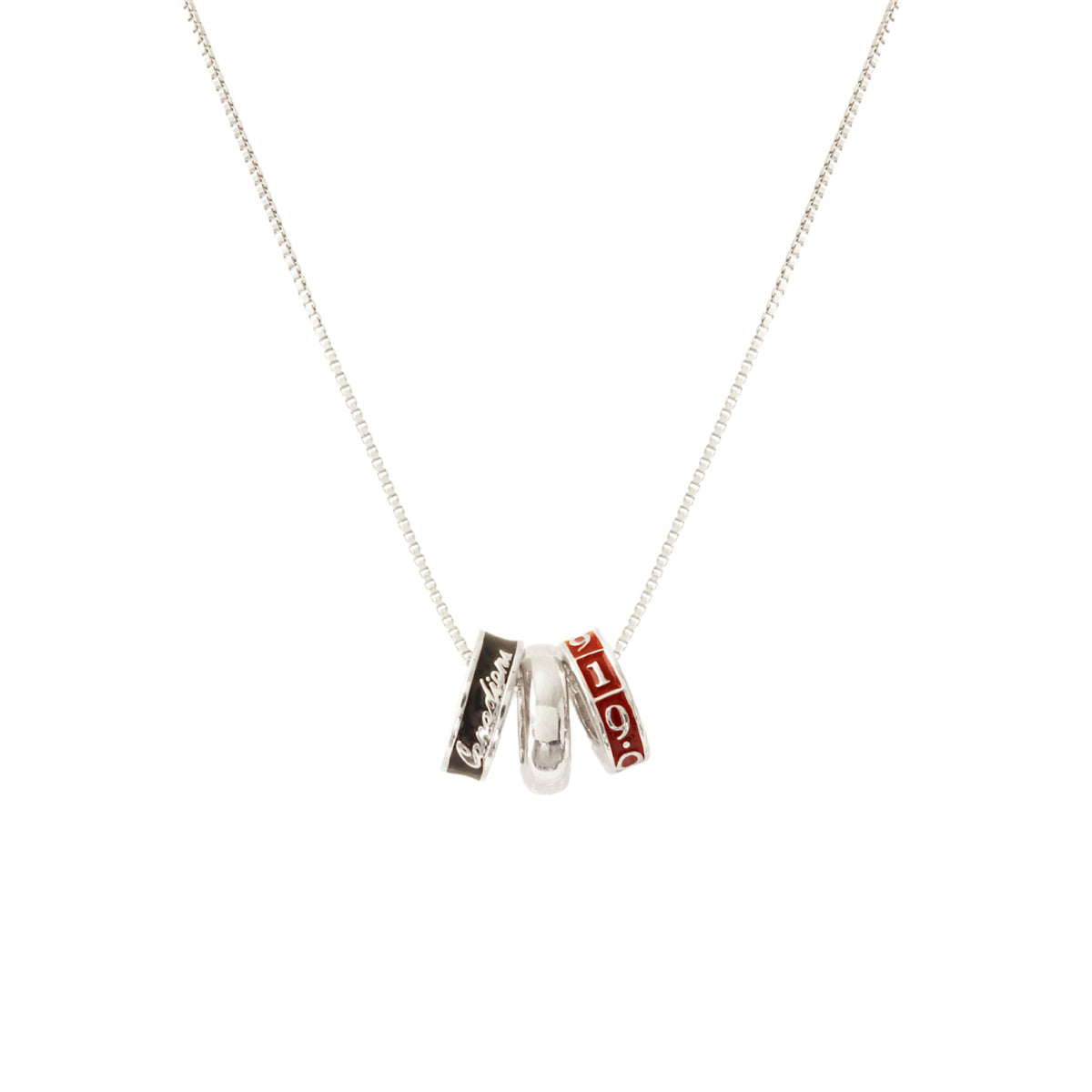 “I Love My Montréal Canadiens” Ring Charm Necklace - SO PRETTY CARA COTTER