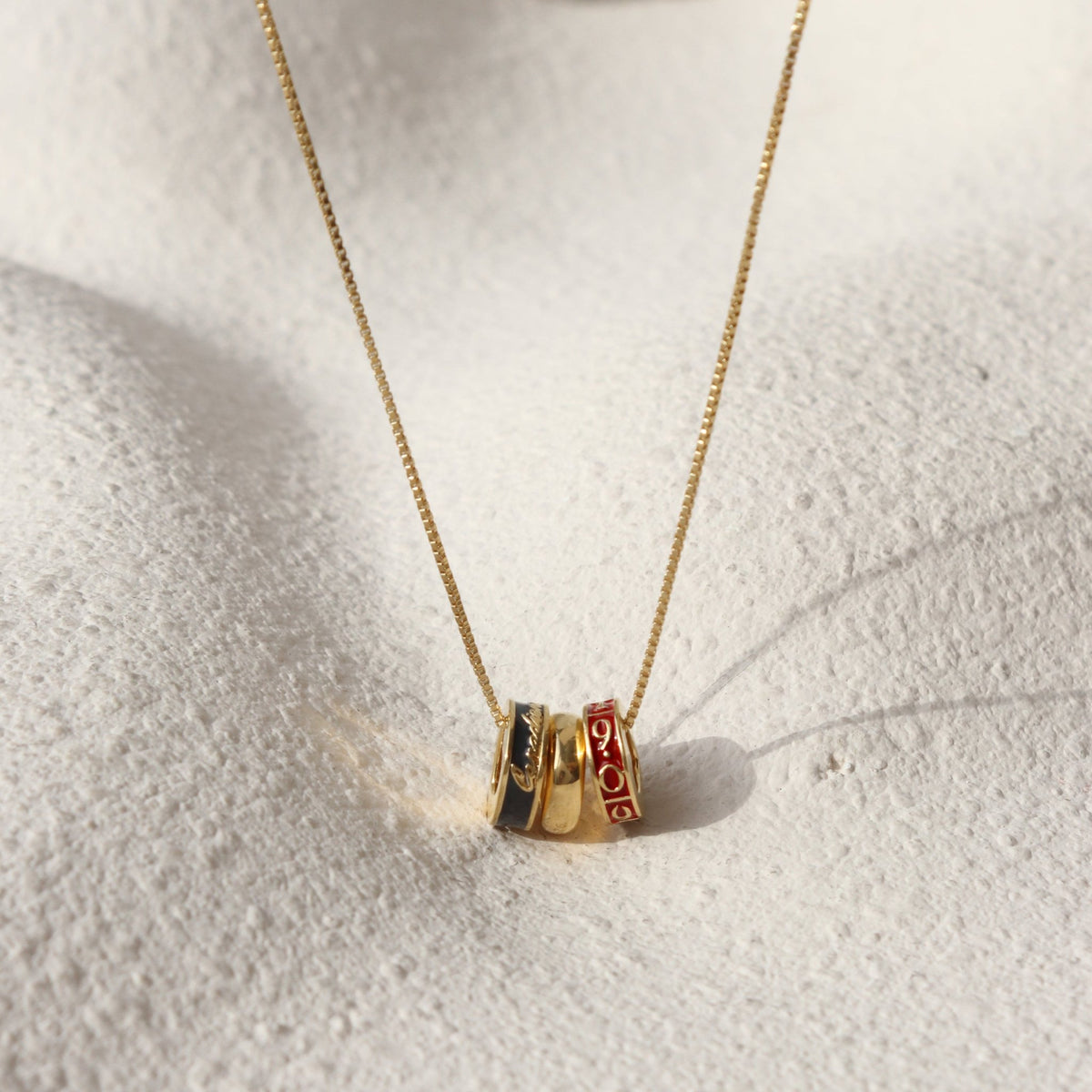 “I Love My Montréal Canadiens” Ring Charm Necklace - SO PRETTY CARA COTTER