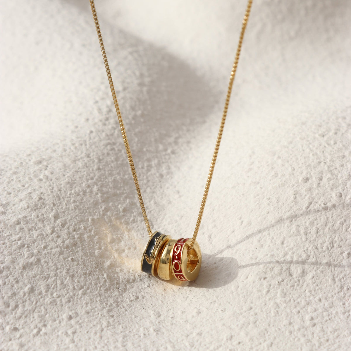 “I Love My Montréal Canadiens” Ring Charm Necklace - SO PRETTY CARA COTTER