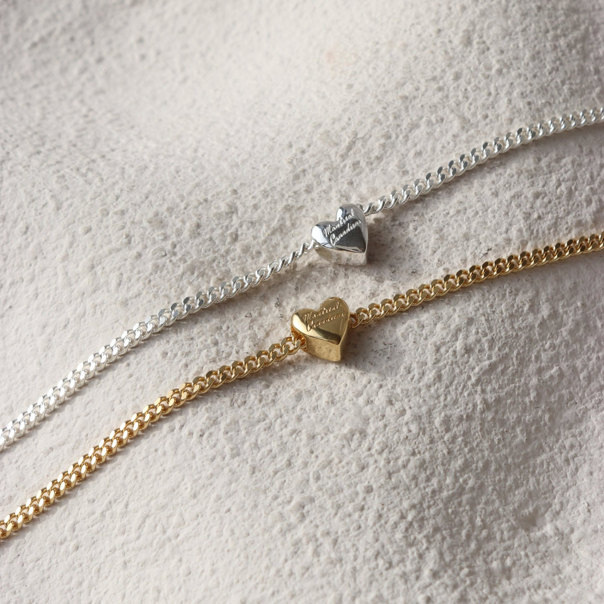 “I Love My Montréal Canadiens” Slider Heart Charm Chain Bracelet - SO PRETTY CARA COTTER