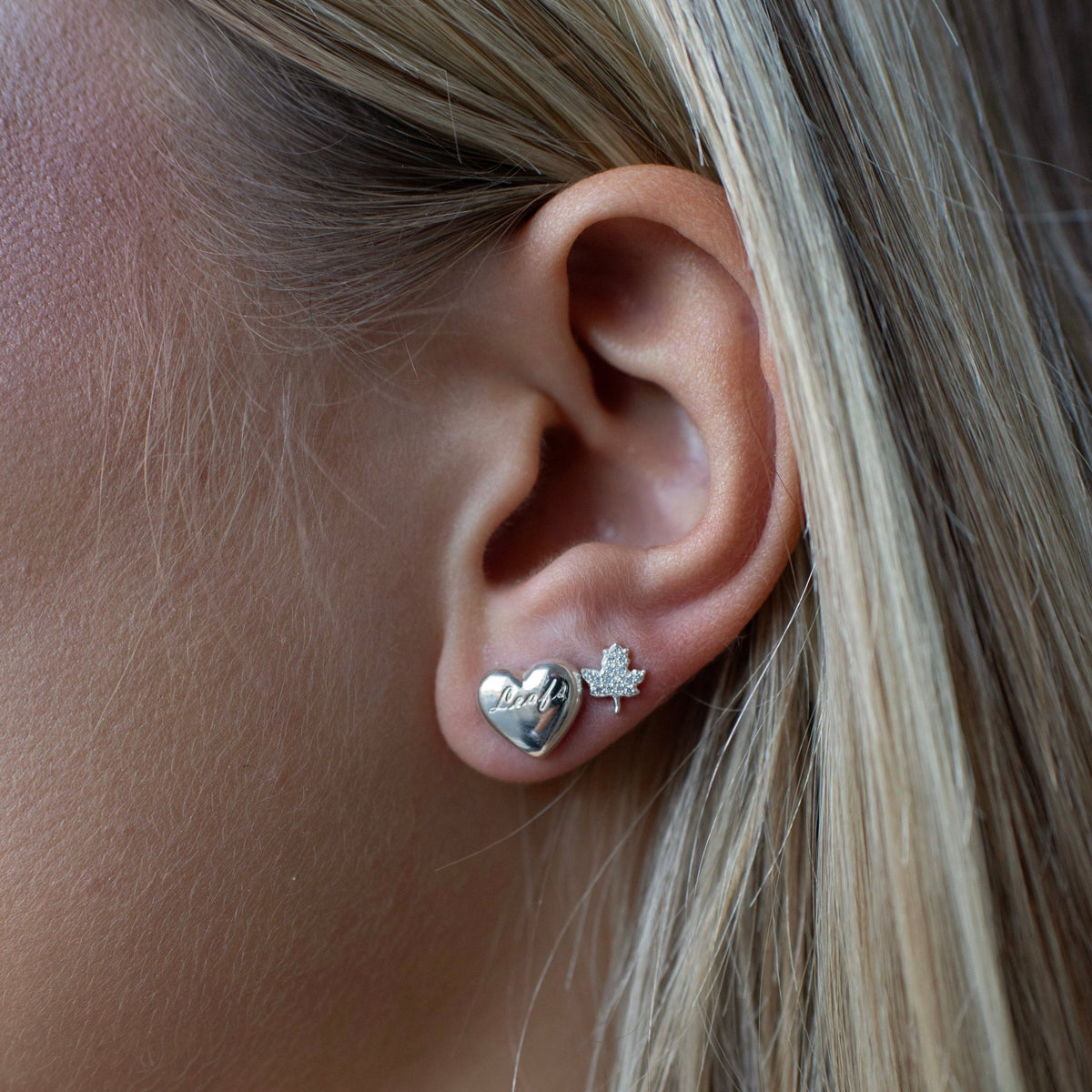 “I Love My Toronto Maple Leafs” Earring stud Pack - SO PRETTY CARA COTTER